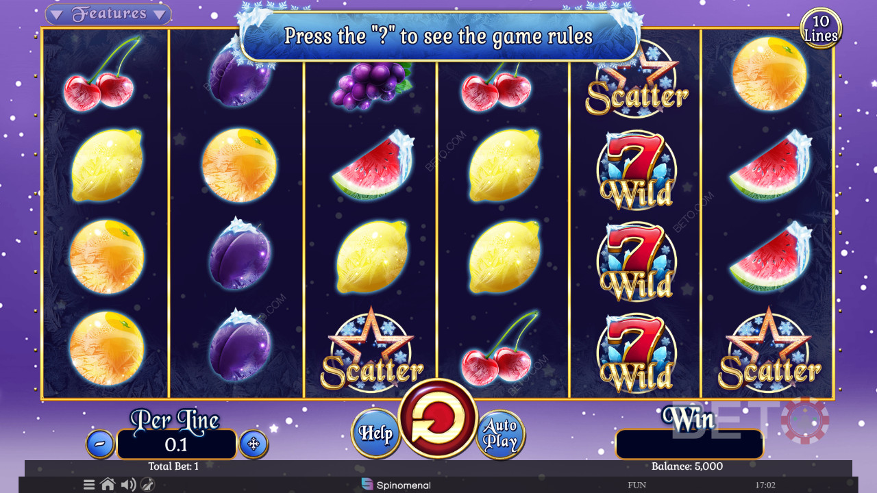 Chilly Fruit Collection 10 Lines Review by BETO Pokies