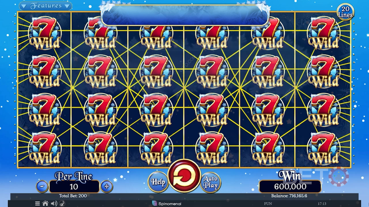 Frozen Fruit Frenzy: 20 Lines Review by BETO Pokies