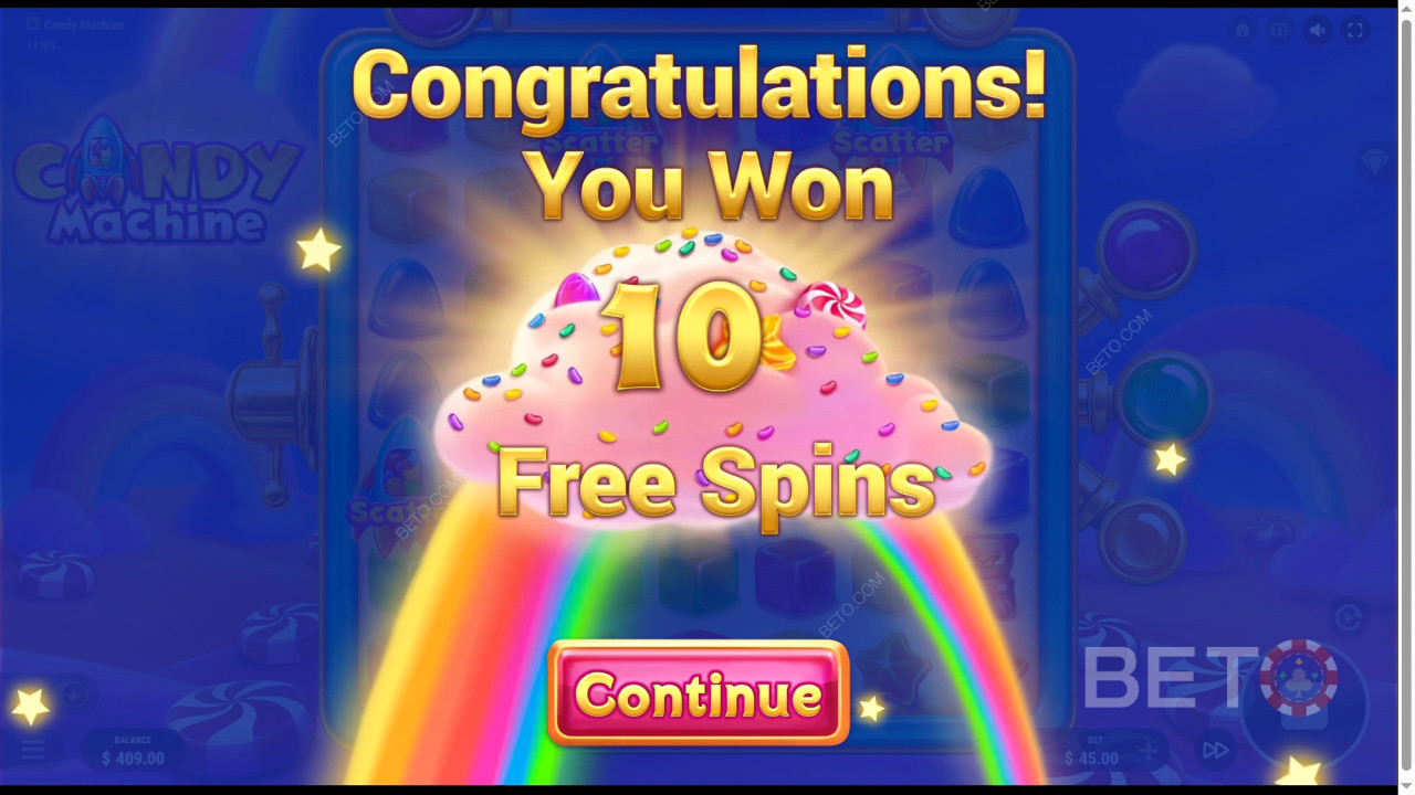 Score 15,000x Your Wager on the Candy Machine Online Pokie!