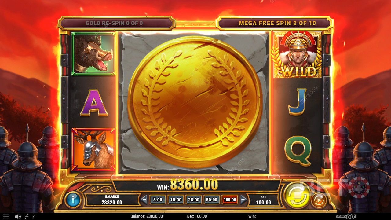 Score 4,000x Your Wager in Legion Gold Victory Video Pokie!