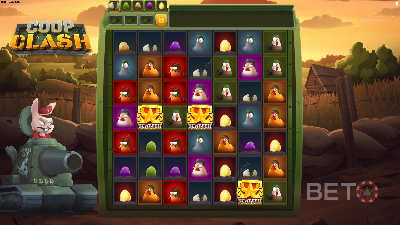 Coop Clash Review by BETO Pokies