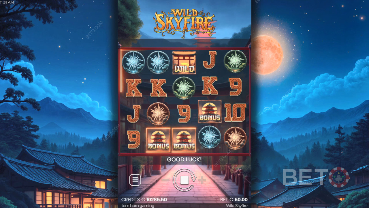 Wild Skyfire Review by BETO Pokies