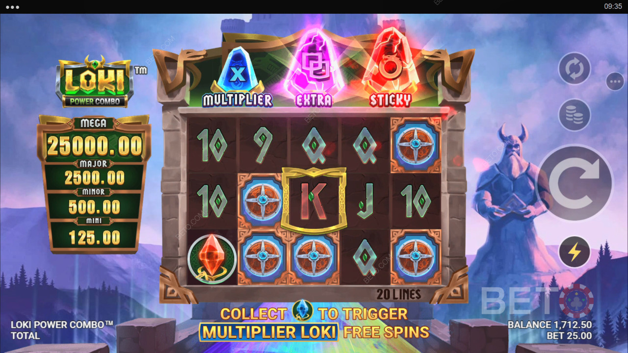 Loki Power Combo Review by BETO Pokies