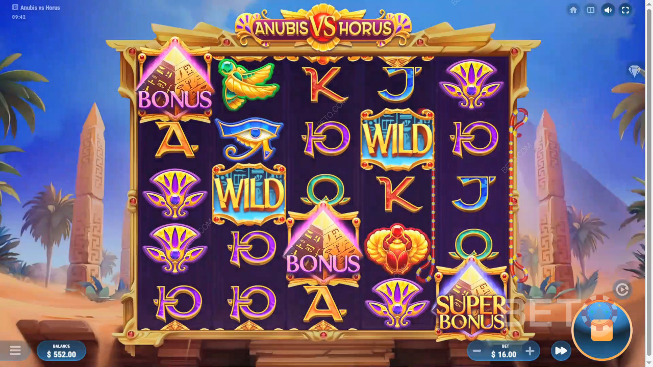 Anubis vs Horus Review by BETO Pokies