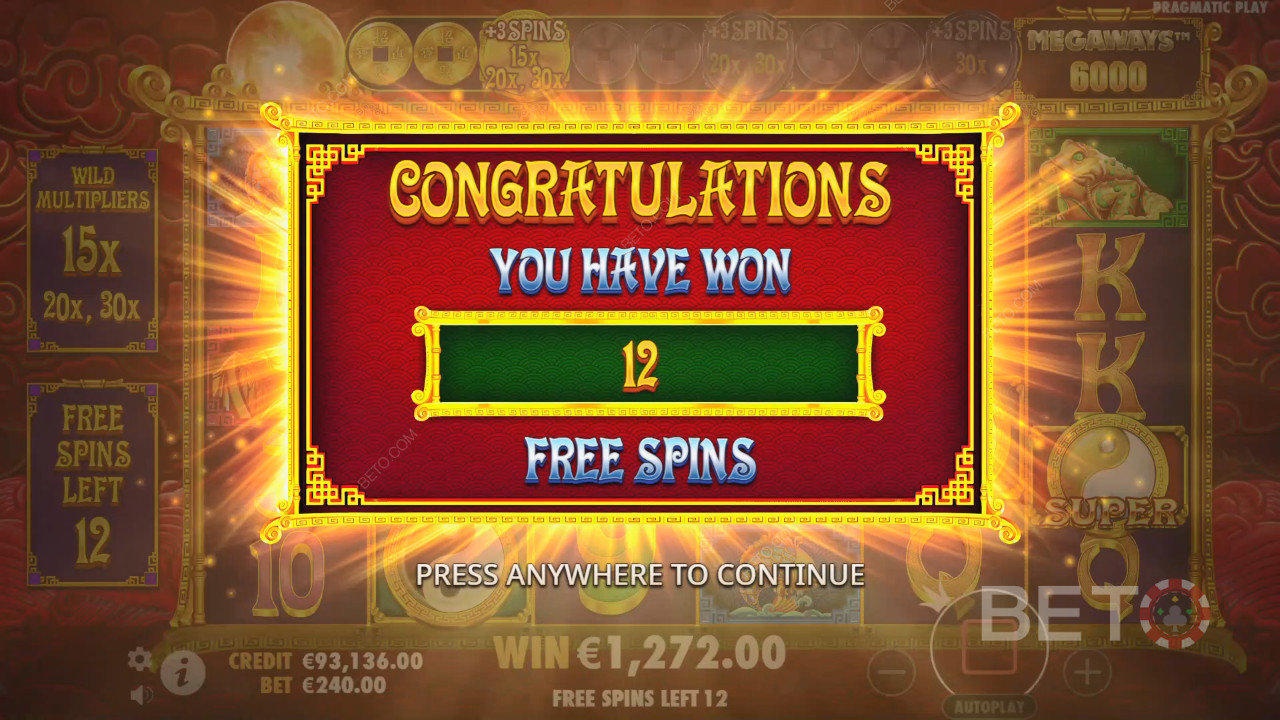 Bag 8,000x Your Wager in the 5 Lions Megaways 2 Pokie Online!