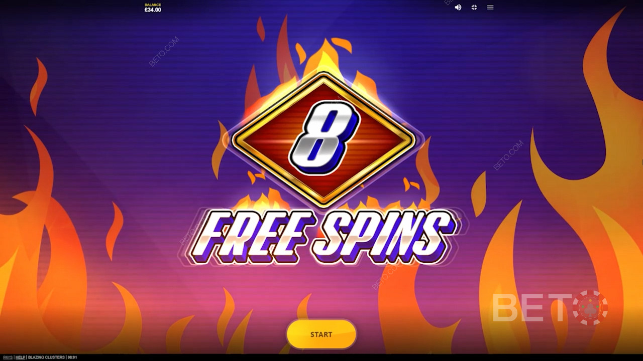 Trigger the Free Spins round for 8 Free Spins and Multiplier boosts