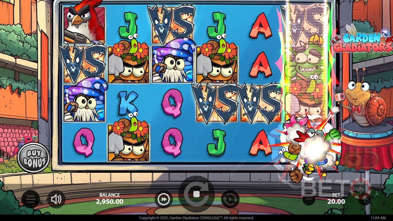 Garden Gladiators Review by BETO Pokies