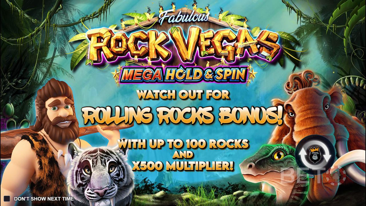 Spin the reels and win big in the Rock Vegas pokie