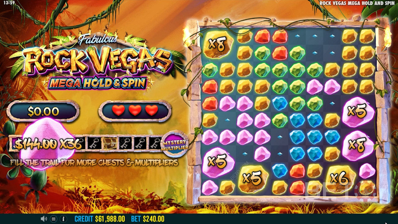 Gather stones of different hues and score big in bonus rounds