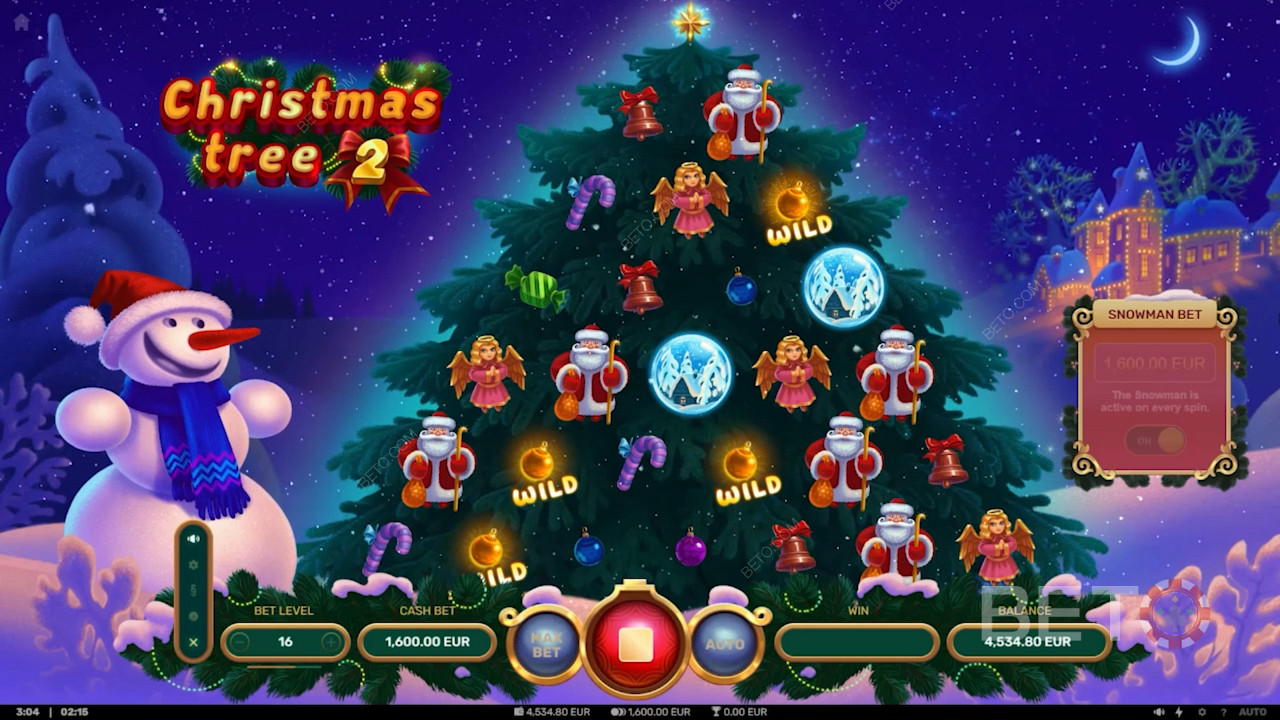 Experience a distinctive setup in Christmas Tree 2 pokie