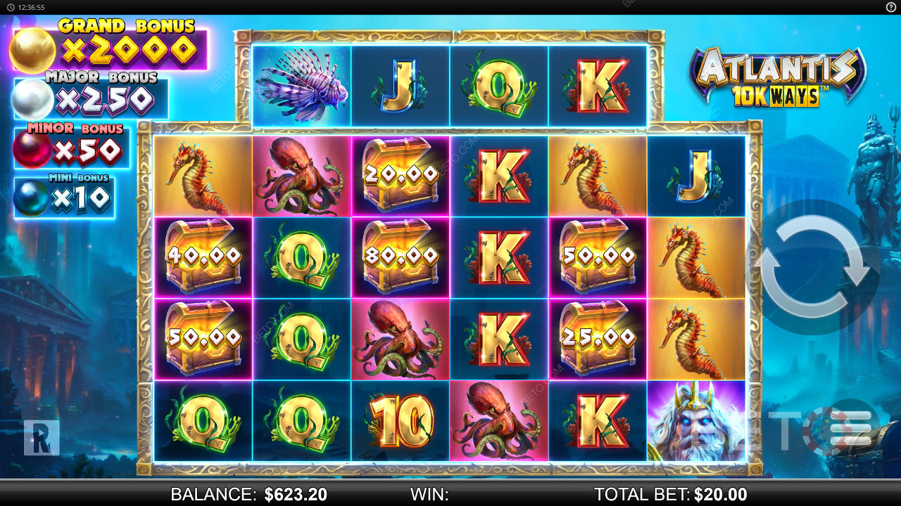 Atlantis 10K Ways Review by BETO Pokies
