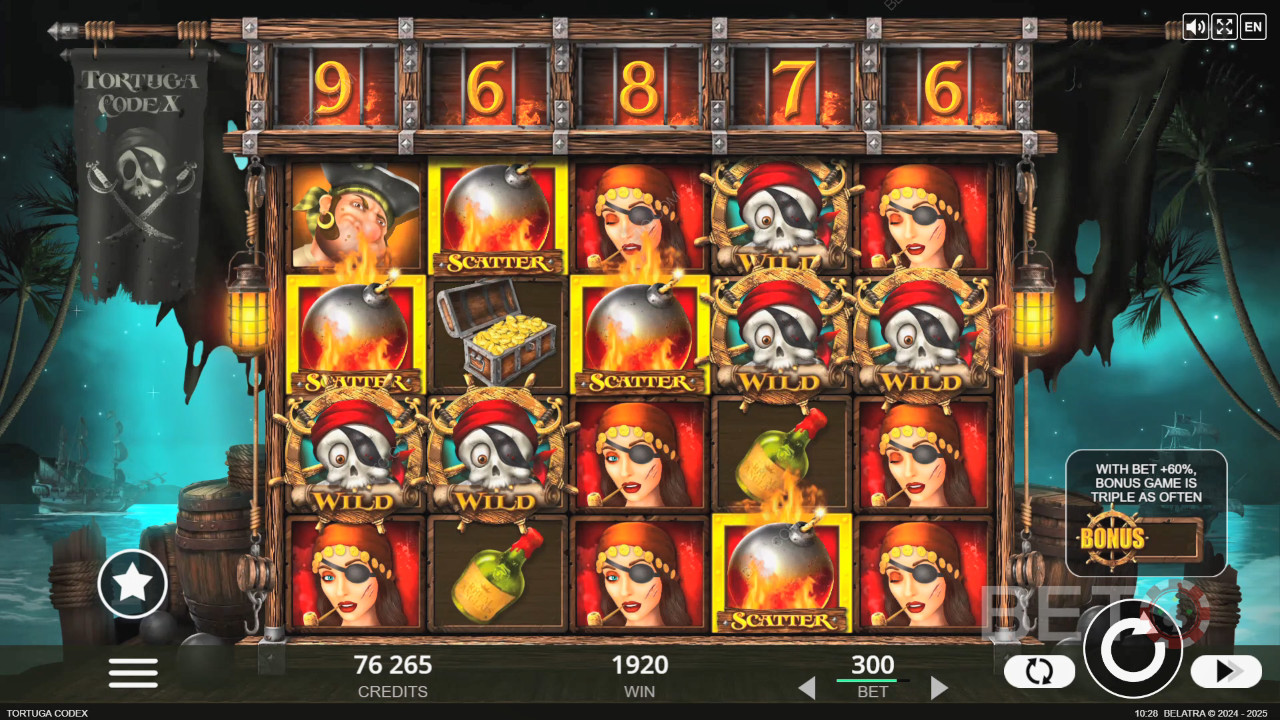 Tortuga Codex Review by BETO Pokies