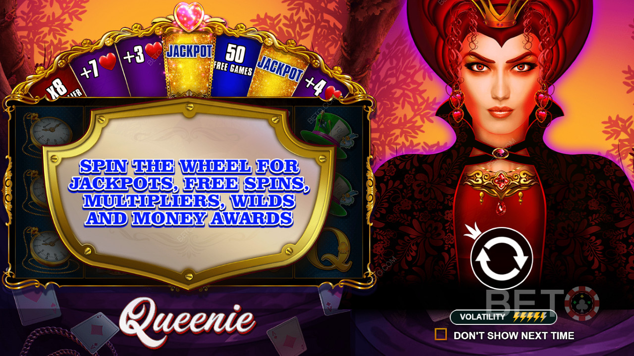 Spin the Wheel bonus for a chance at sweet rewards and cash prizes