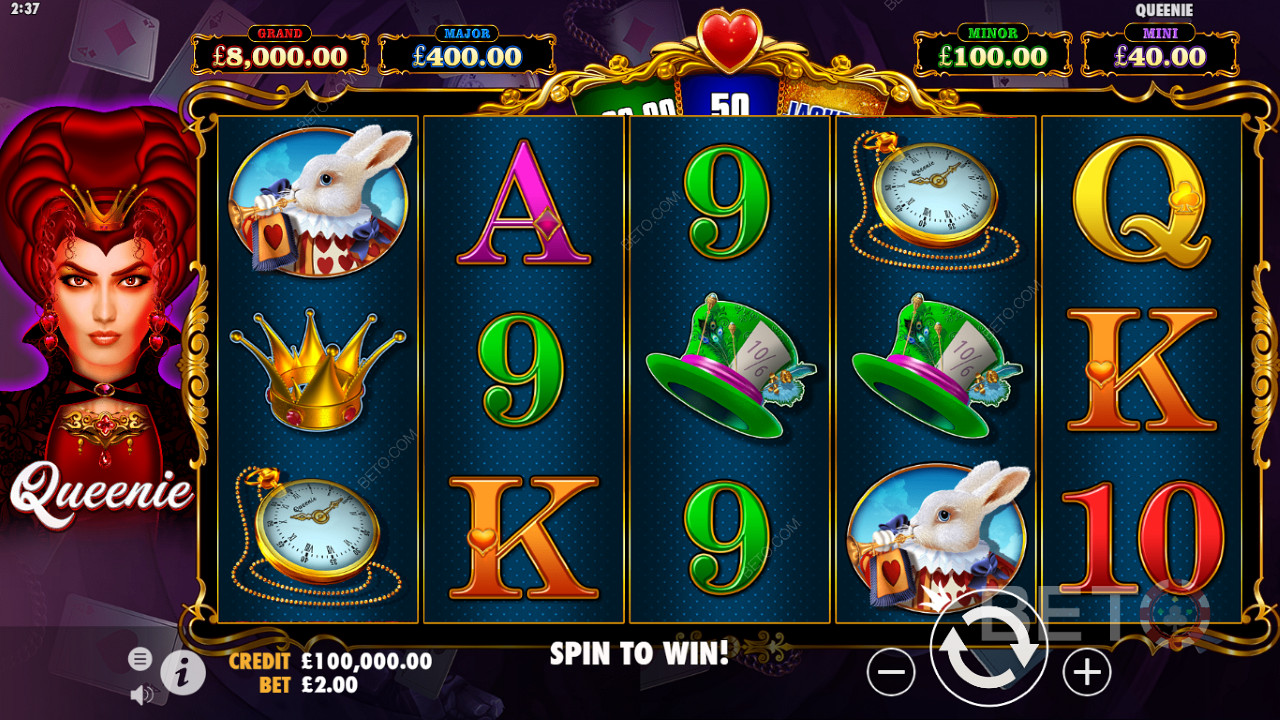 This pokie runs on an RTP rate of 96.51% and features high volatility