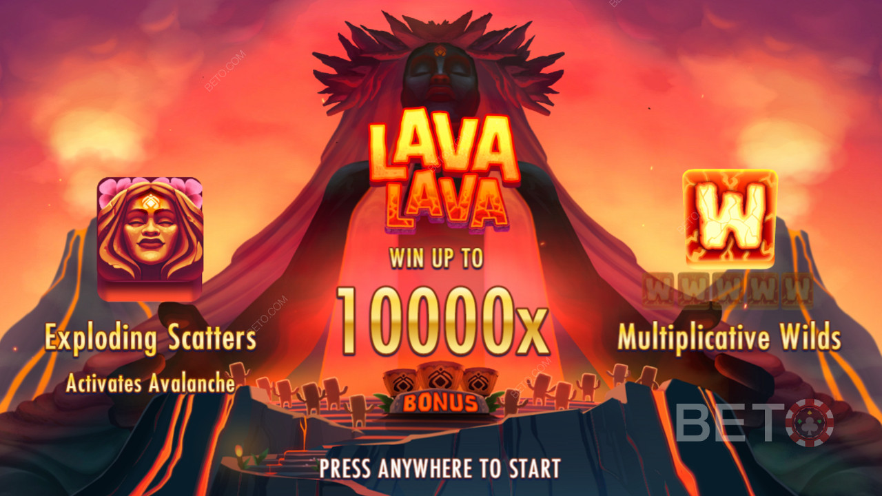 Crack into Exploding Scatters, Wild Multipliers, and Avalanches in Lava Lava