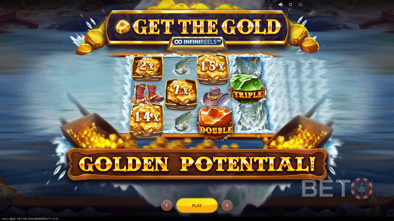 Spin for a chance at a 10,000x max win on your wager