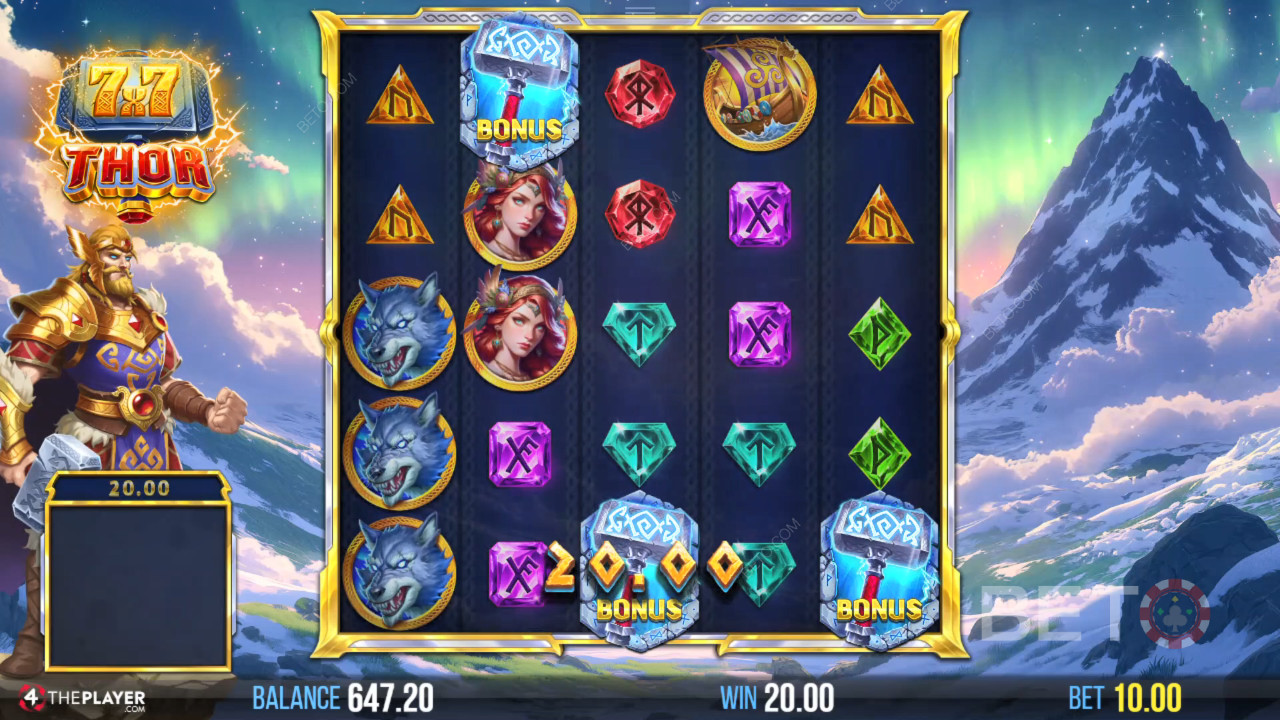 7×7 Thor: Kiwi Slots Review by BETO