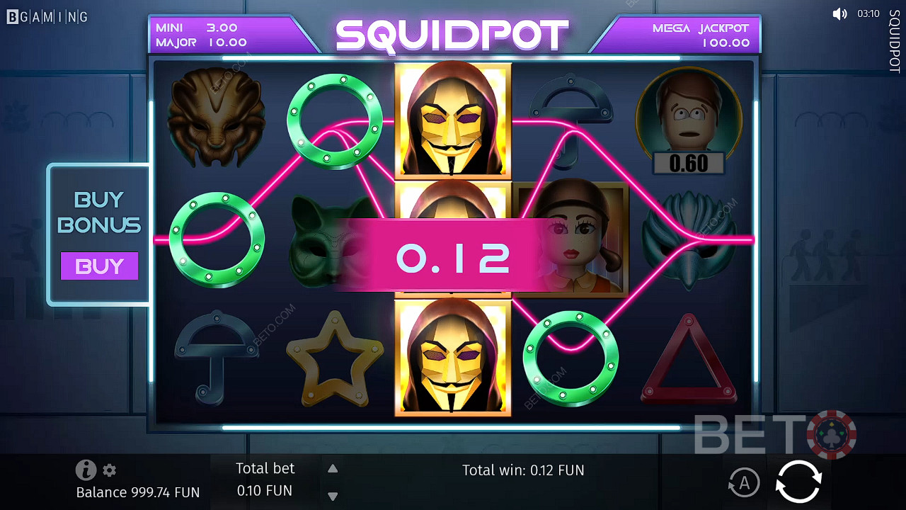 Score 3 or more Scatter symbols to unlock thrilling Free Spin perks