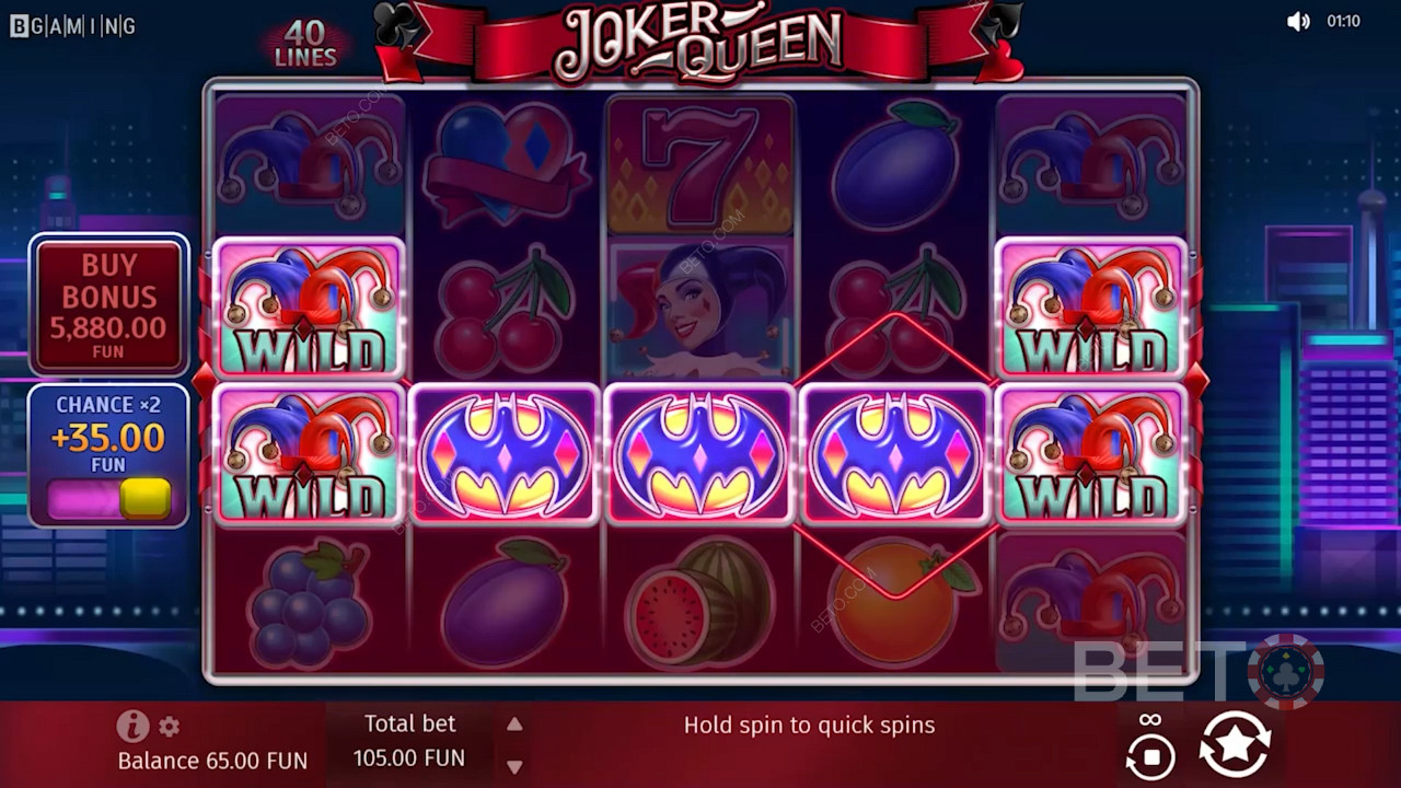 Snag 3+ Bonus symbols to unlock Free Spins mode