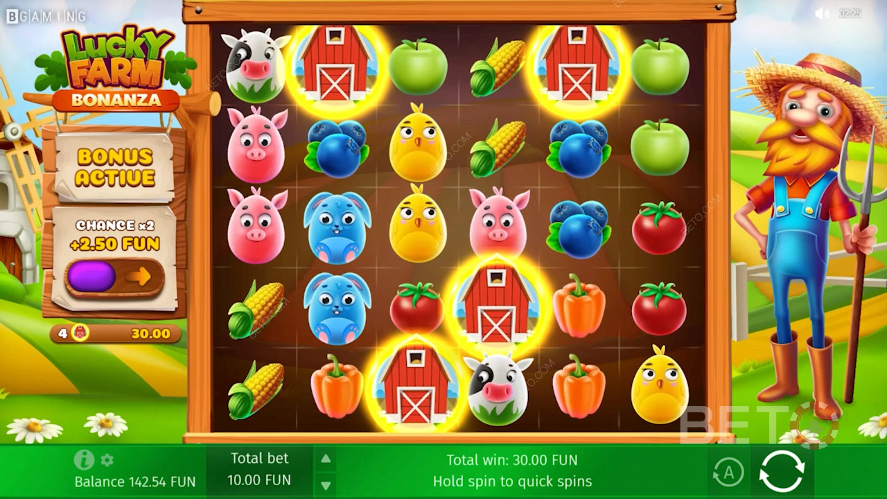Score 4+ Scatters to unlock Free Spins