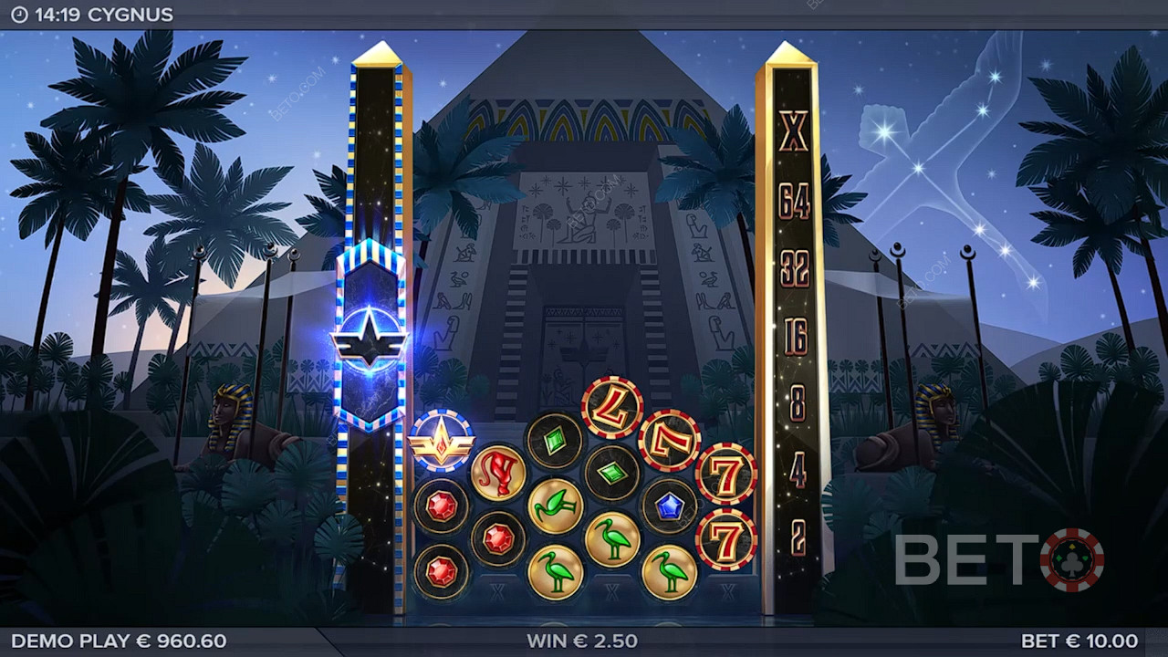 The bonus symbol triggers Free Spins when it hits the first reel