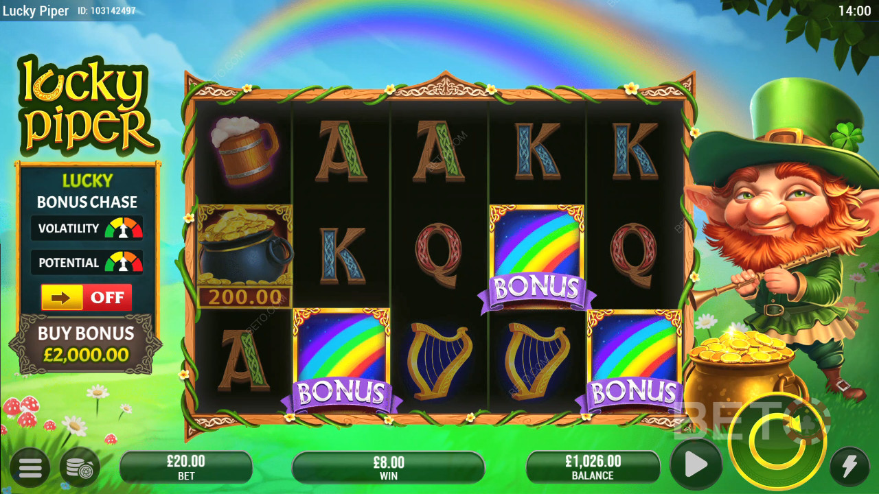 Lucky Piper Review on BETO Pokies