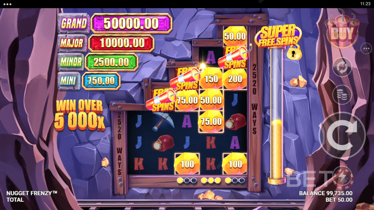 Nugget Rush Review by BETO Pokies