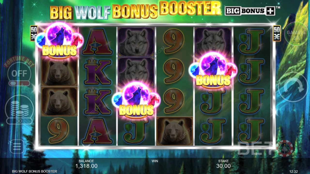 Big Wolf Bonus Booster Review by BETO Pokies