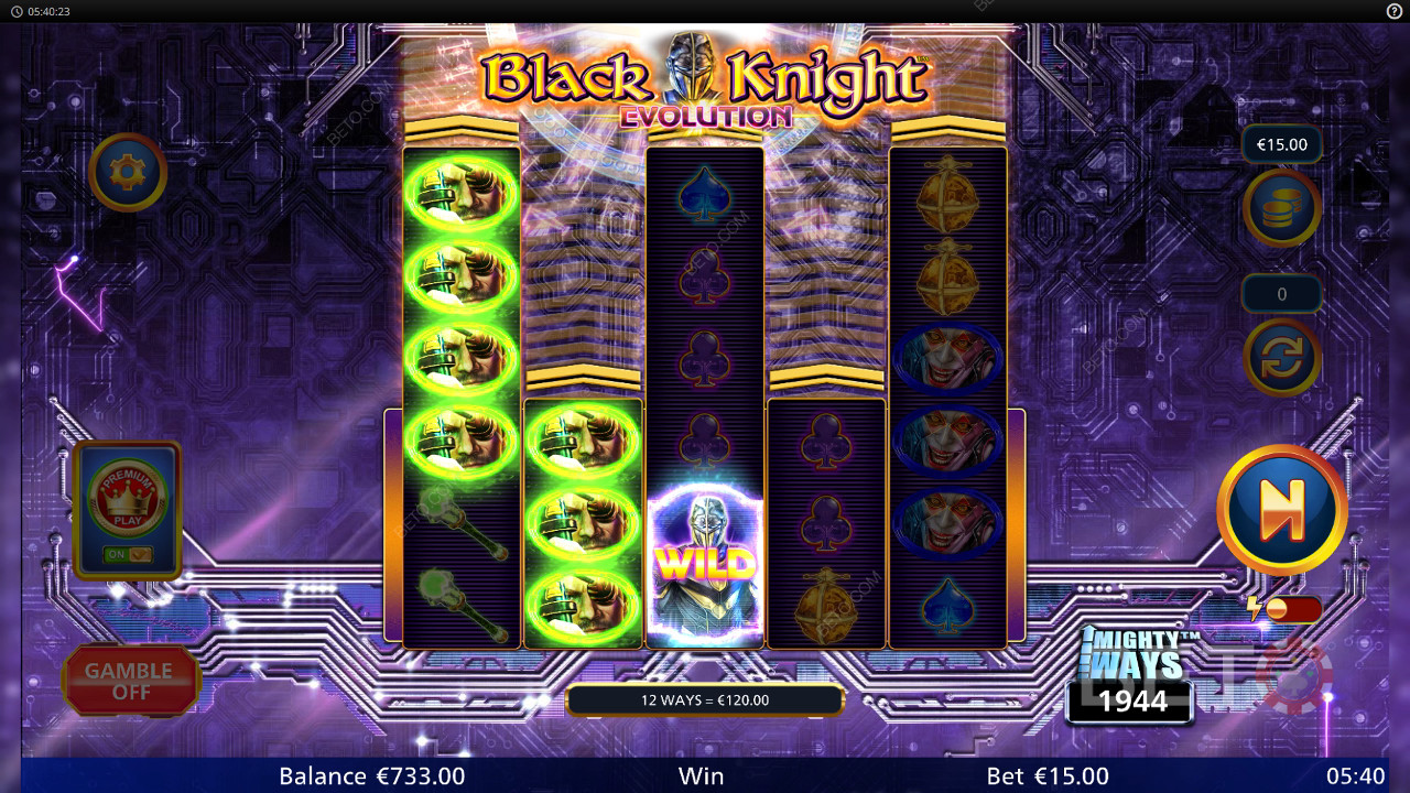 Black Knight Evolution Review by BETO Pokie