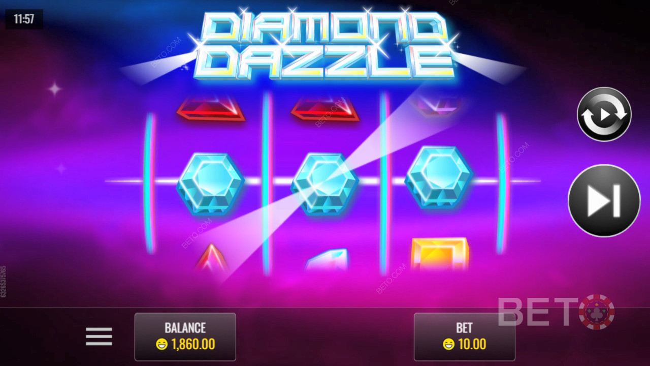 Diamond Dazzle Review by BETO Pokies