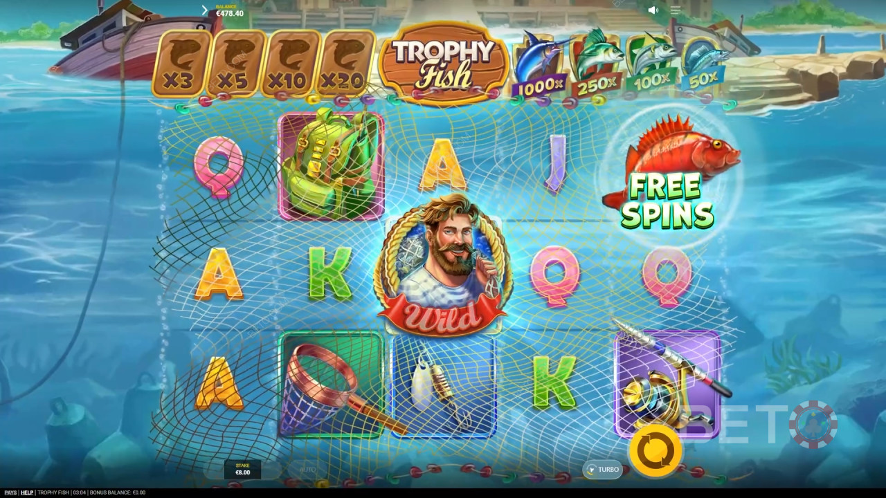 Trophy Fish Review by BETO Pokies