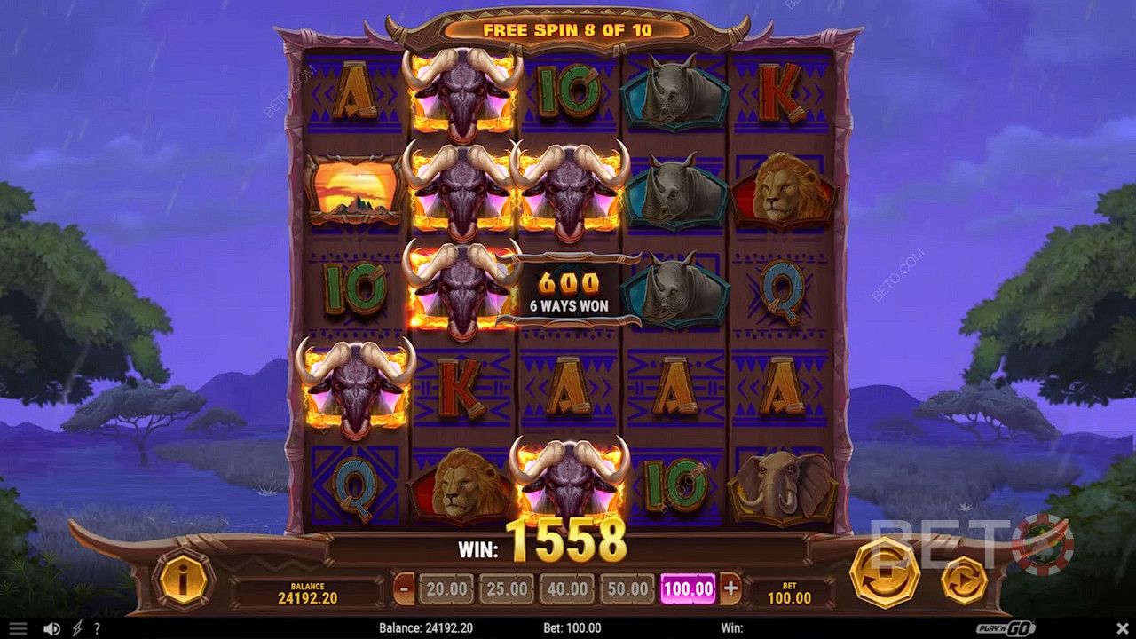 Snag Wild symbols and score easy winning combos