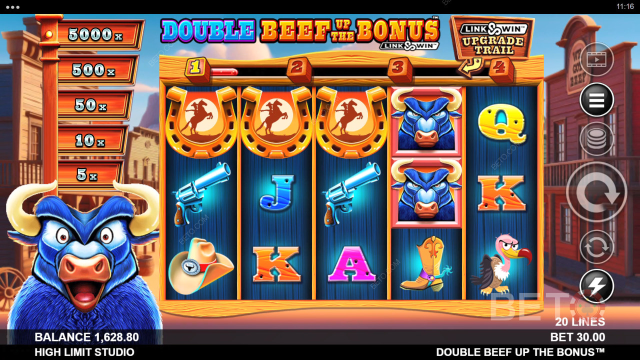 Double Beef Up The Bonus Review by BETO Pokies