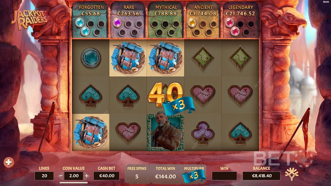 Spin now and score cash wins up to 4,110 times your wager