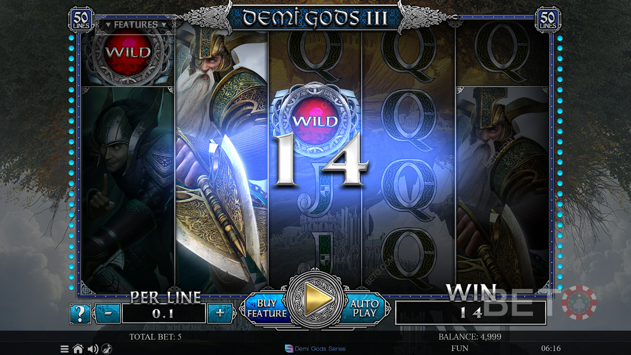 This pokie game boasts a 96.20% RTP and runs on a medium volatility model