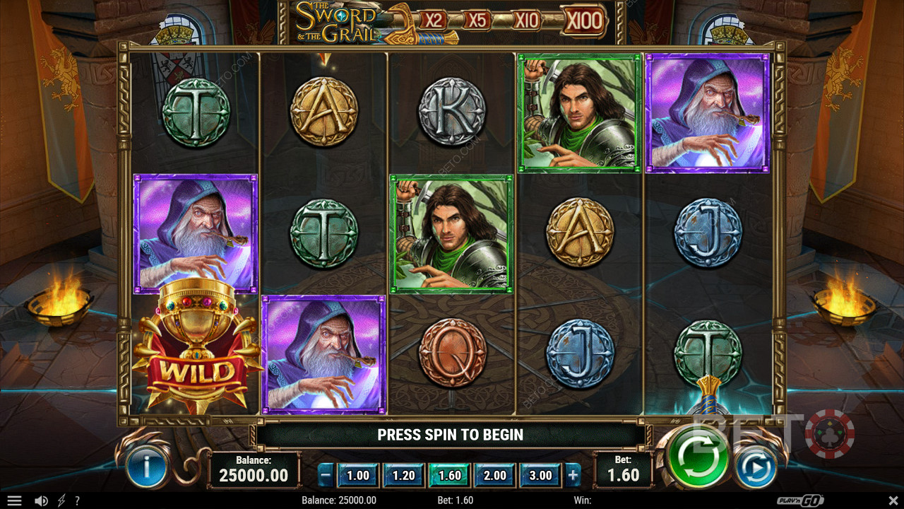 Kiwi luck: Wild Multipliers up to 100x in The Sword and The Grail pokie