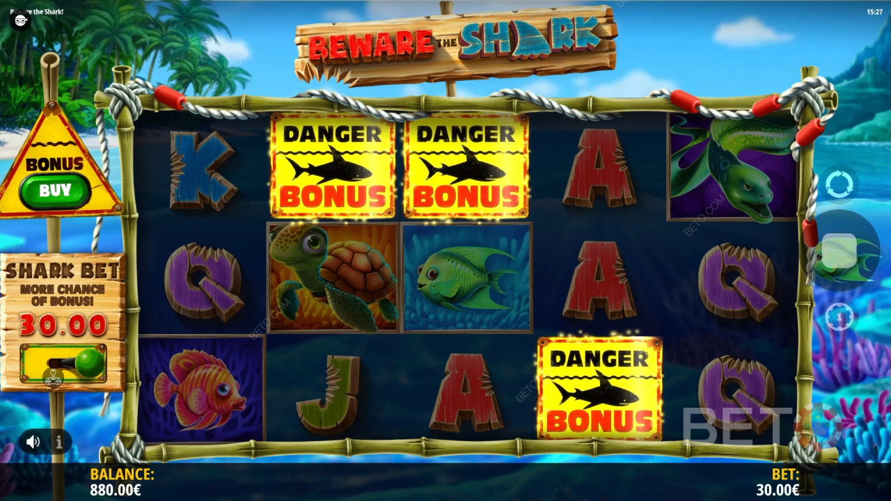 Watch Out for the Shark on BETO Pokies
