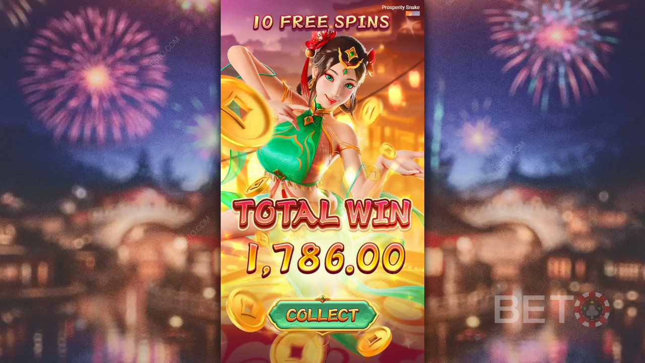 Score 5,000x Your Wager on the Prosperity Snake Pokie!