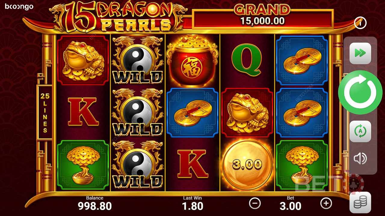 Spin now for golden wins up to 5,000x your total wager
