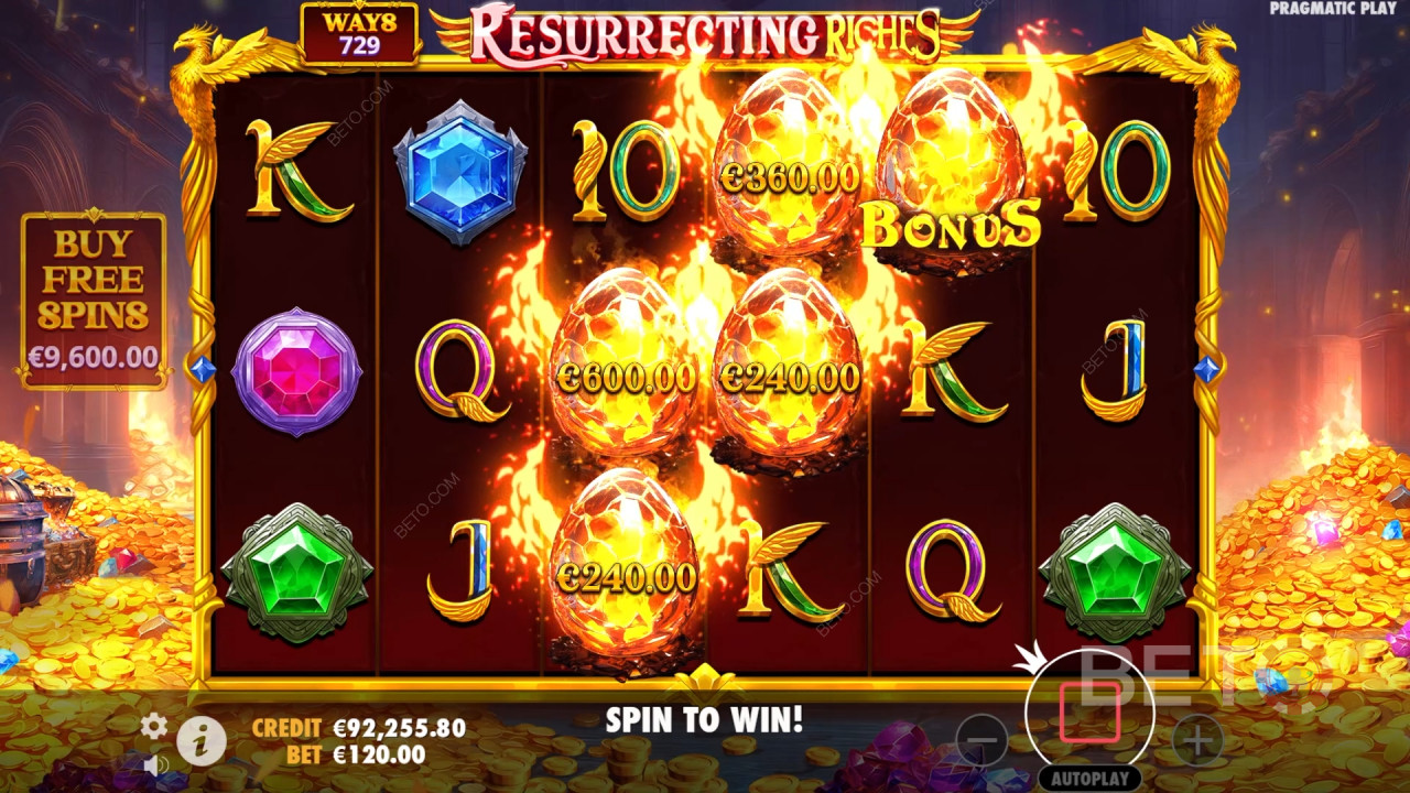 Resurrecting Riches Review by BETO Pokies