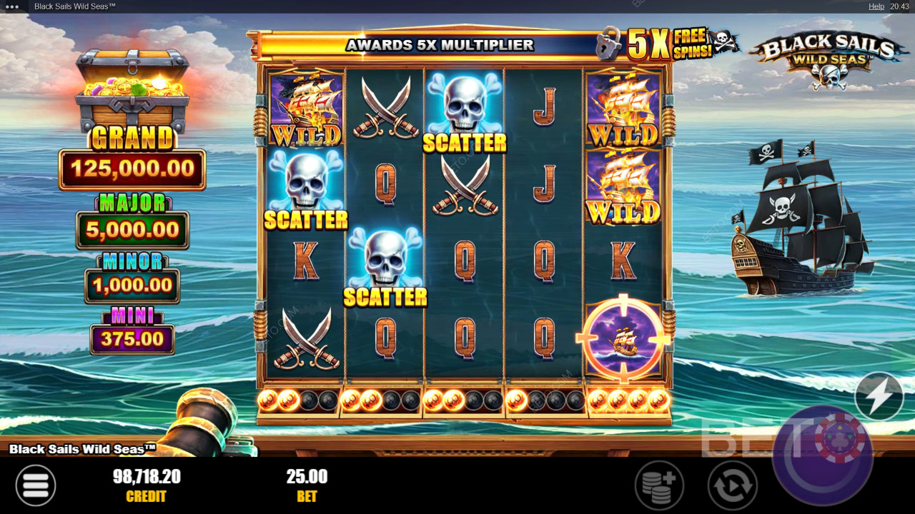 Black Sails Wild Seas Review by BETO Pokies