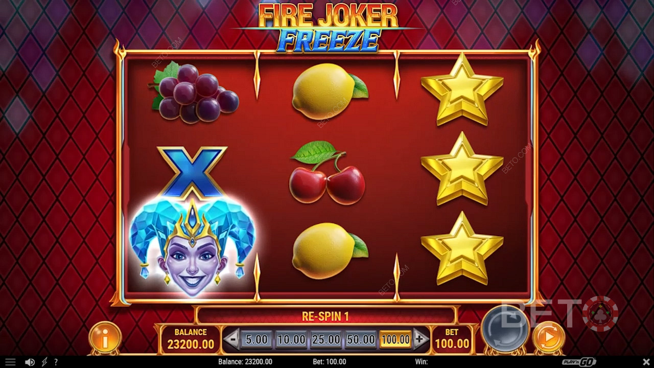 Frosty Joker Stack Triggers Respin on Non-Winning Spin