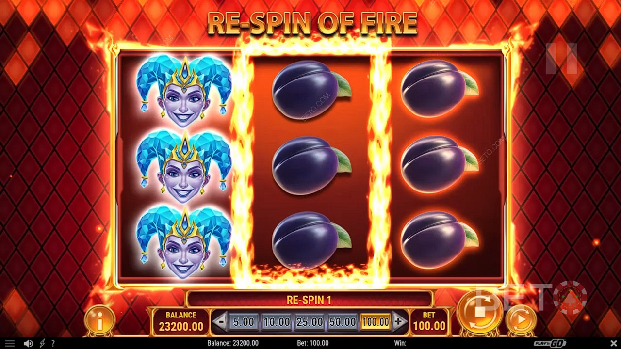 Frosty Jokers stack up while other reels Respin in the Icy Respin