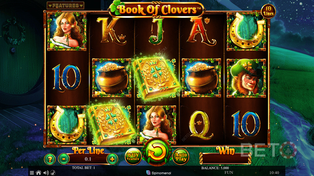 Have a go and you might score a top win of 5,000x your stake