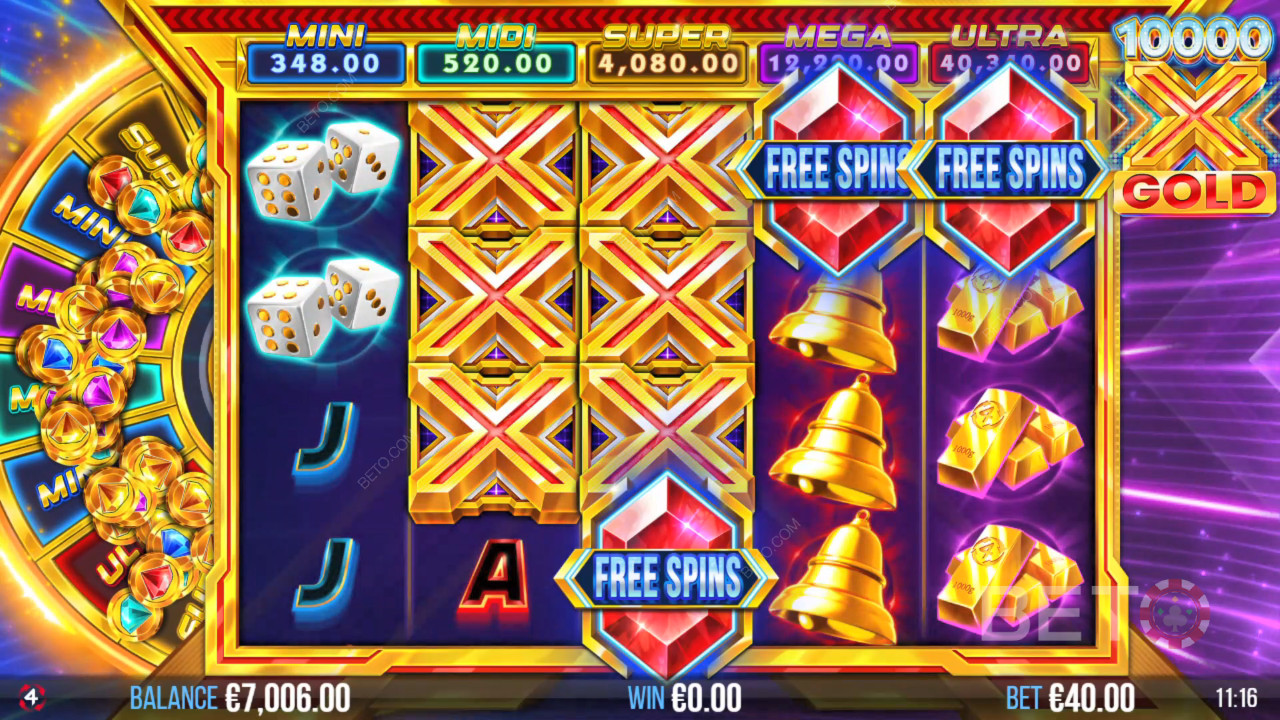 10,000x Gold Review by BETO Pokies