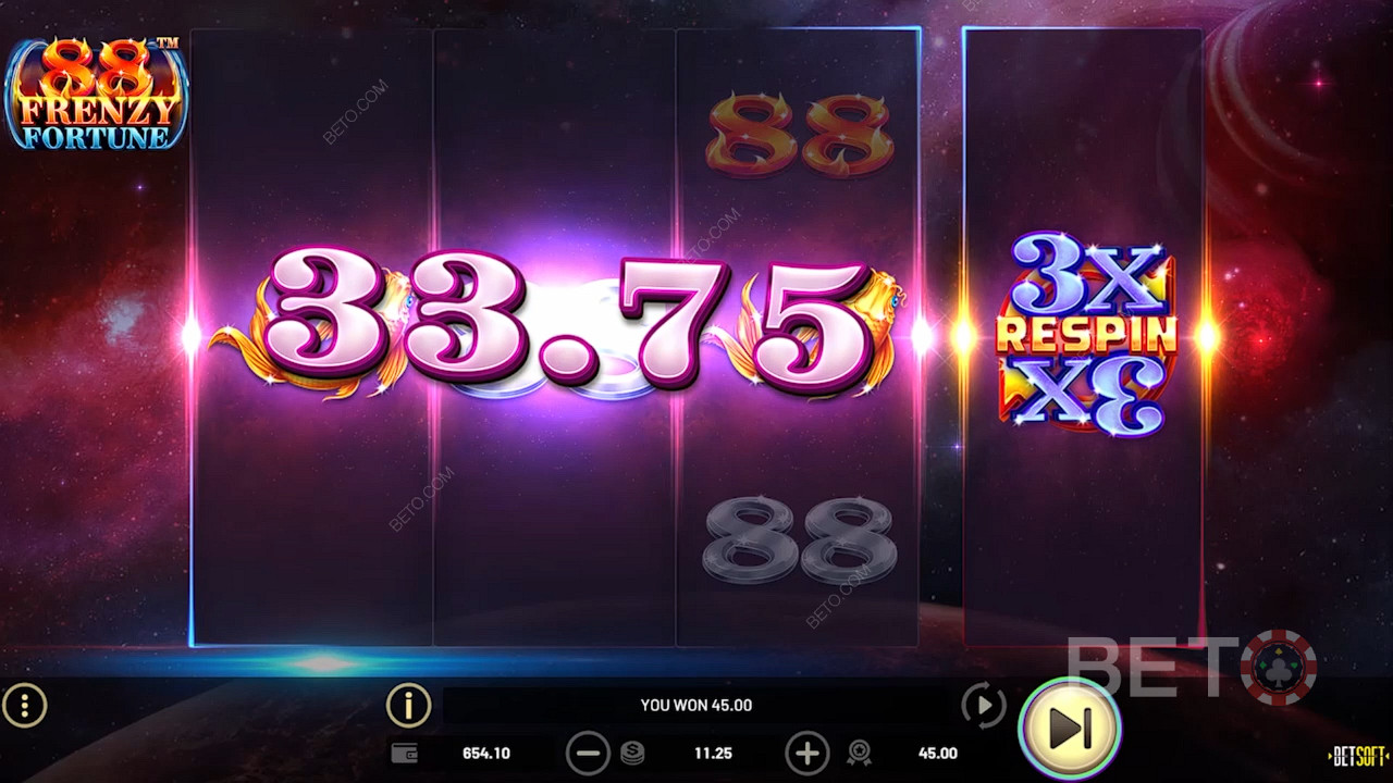 The Bonus Blitz on the fourth reel banks on your luck for random big wins