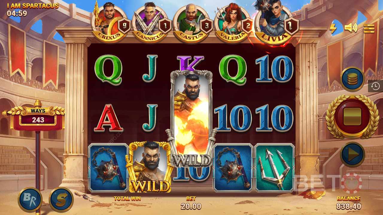 I Am Spartacus Review by BETO Pokies