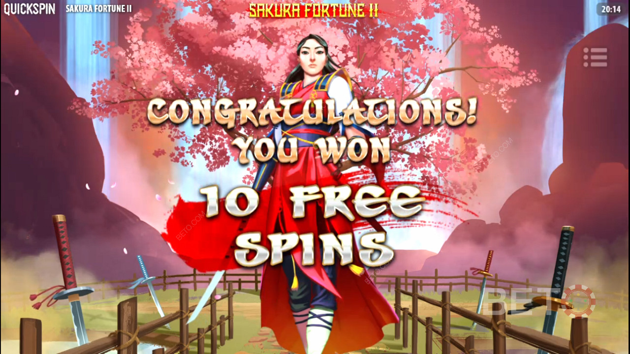 Free Spins pack the most thrills in Sakura Fortune 2 pokie
