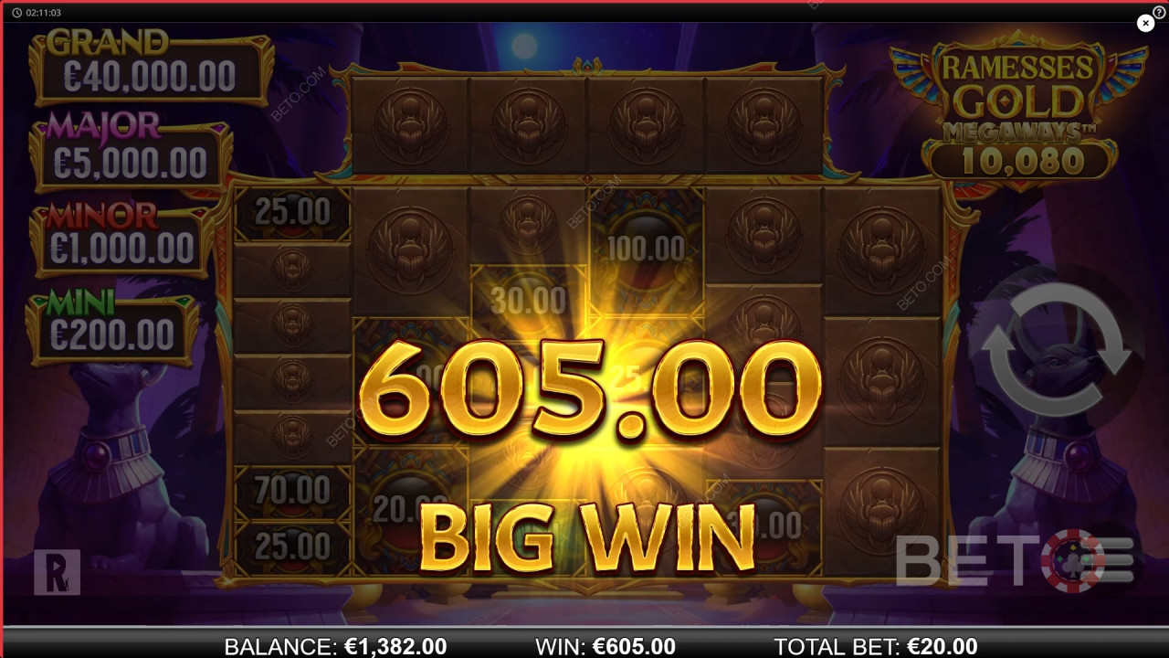 Ramesses Gold Megaways Review by BETO Pokie