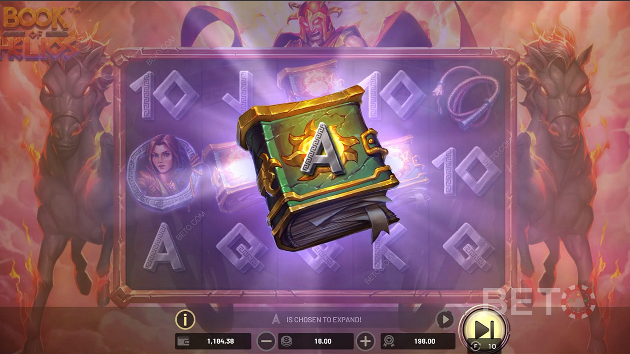 Any symbol could be picked as the Expanding one for Free Spins
